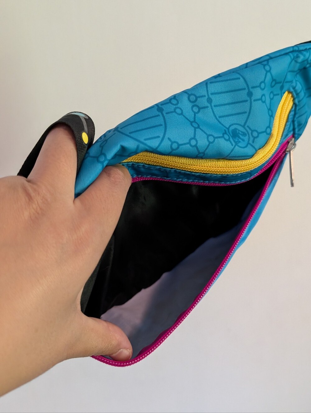 🎬 Universal Studios Waist Pack Jurassic World Mr. DNA Fanny Pack - Picture 8 of 9